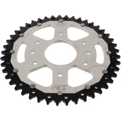 Kettenrad Dual 45Z Teilung 520 silber ZF Innendurchmesser 063 Lochkreis 110 passend für: Husqvarna Svartpilen, Vitpilen, SM