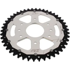 Kettenrad Dual 46Z Teilung 520 silber ZF Innendurchmesser 063 Lochkreis 110 passend für: Husqvarna Svartpilen, Vitpilen, SM