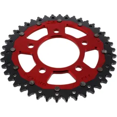 Kettenrad Dual 42Z Teilung 525 rot ZF Innendurchmesser 080 Lochkreis 110 passend für: Honda CRF