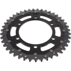 Rear sprocket dual 43 tooth pitch 525 black ZFD201443BLK
