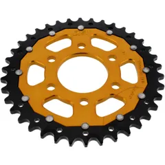 Kettenrad Dual 38Z Teilung 525 gold ZF Innendurchmesser 61. 5 Lochkreis 088 passend für: Royal Enfield Himalayan