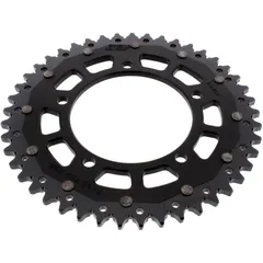 Rear sprocket dual 45 tooth pitch 525 black ZF inner diameter 110 bolt spacing 130. 8 for: BMW S