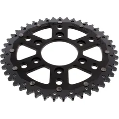 Rear sprocket dual 45 tooth pitch 525 black ZF inner diameter 073 bolt spacing 103 for: Ducati Multistrada, Desert X, Desert X Rally