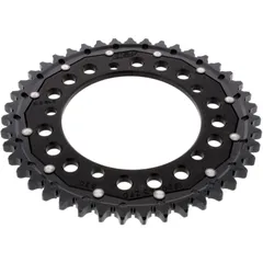 Kettenrad Dual 43Z Teilung 530 schwarz ZF Innendurchmesser 120 Lochkreis 140 passend für: Triumph Tiger, Sprint, Daytona
