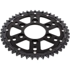 Rear sprocket dual 45 tooth pitch 530 black ZF inner diameter 073 bolt spacing 103 for: Ducati Multistrada