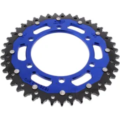 Kettenrad Dual 43Z 525 blau ZF für Motorräder