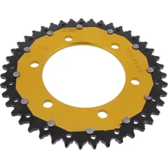 Rear sprocket dual 43 tooth pitch 520 gold