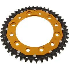 Rear sprocket dual 46 tooth pitch 530 gold ZFD130646GLD