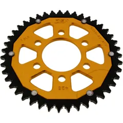 Kettenrad Dual 43Z Teilung 428 gold ZF Innendurchmesser 058 Lochkreis 082 passend für: Keeway RKS, K - Light, RKR