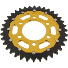 Rear sprocket dual 36 tooth pitch 520 gold