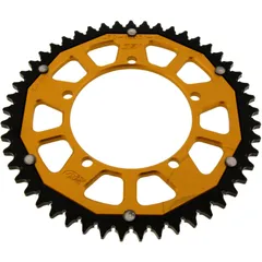 Kettenrad Dual 49Z Teilung 428 gold ZF Innendurchmesser 096 Lochkreis 108 passend für: MZ/MUZ SM