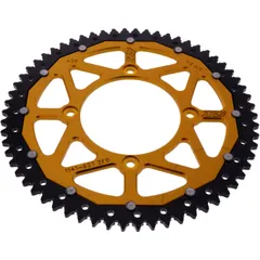 Kettenrad Dual 62Z Teilung 420 gold ZF Innendurchmesser 100 Lochkreis 120 passend für: Beta RR, REV