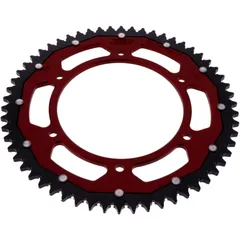 Kettenrad Dual 58Z Teilung 428 rot ZF Innendurchmesser 125 Lochkreis 150 passend für: SWM RS, SM, RST