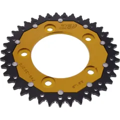 Rear sprocket dual 39 tooth pitch 520 gold ZFD74639GLD