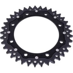 Rear sprocket dual 37 tooth pitch 520 black