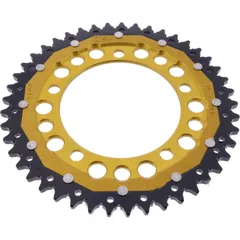 Rear sprocket dual 45 tooth pitch 525 gold