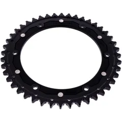 Kettenrad Dual 44Z Teilung 530 schwarz ZF Innendurchmesser 155 Lochkreis 176 passend für: Triumph Speed Triple, Sprint, Daytona