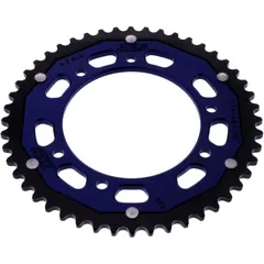 Kettenrad Dual 48Z Teilung 420 blau ZF Innendurchmesser 105 Lochkreis 125 passend für: Derbi Senda