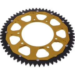 Rear sprocket dual 58 tooth pitch 420 GOLD