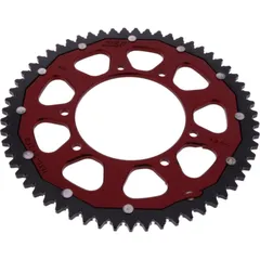 Rear sprocket dual 59 tooth pitch 420 RED