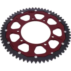 Rear sprocket dual 60 tooth pitch 420 RED