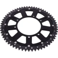 Rear sprocket dual 62z pitch 420 blaCK