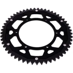 Kettenrad Dual 53Z Teilung 420 schwarz ZF Innendurchmesser 108 Lochkreis 123 passend für: Derbi GPR, Senda