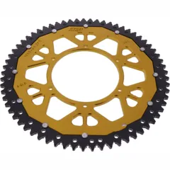 Rear sprocket dual 65 tooth pitch 420 GOLD