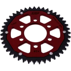 Kettenrad Dual 43Z Teilung 428 rot ZF Innendurchmesser 058 Lochkreis 082 passend für: Keeway RKS, K - Light, RKR