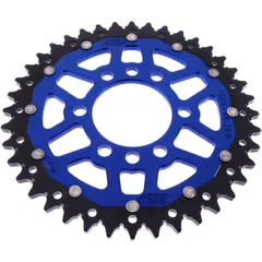 Kettenrad Dual 40Z Teilung 520 blau ZF Innendurchmesser 136 Lochkreis 156 passend für: Suzuki LT - Z