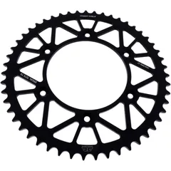 Alu - Kettenrad 51Z Teilung 520 schwarz JT Innendurchmesser 125 Lochkreis 150 passend für: Husqvarna FE, FC, TE