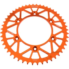 Alu - Kettenrad 50Z Teilung 520 orange JT Innendurchmesser 125 Lochkreis 150 passend für: Husqvarna FE, FC, TE
