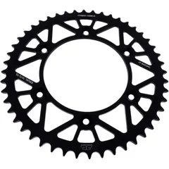 Alu - Kettenrad 48Z Teilung 520 schwarz JT Innendurchmesser 125 Lochkreis 150 passend für: Husqvarna FE, FC, TE