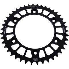 Alu - Kettenrad 42Z Teilung 520 schwarz JT Innendurchmesser 125 Lochkreis 150 passend für: Husqvarna FE, FC, TE