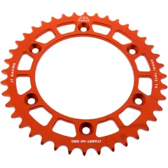 Alu - Kettenrad 40Z Teilung 520 orange JT Innendurchmesser 125 Lochkreis 150 passend für: Husqvarna FE, FC, TE