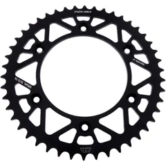Alu - Kettenrad 46Z Teilung 520 schwarz JT Innendurchmesser 125 Lochkreis 153 passend für: Honda CRF, CR, XR