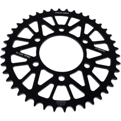 Alu - Kettenrad 42Z Teilung 520 schwarz JT Innendurchmesser 080 Lochkreis 104 passend für: Kawasaki Z, ZX - 6R, KLE