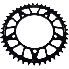 Alu - Kettenrad 43Z Teilung 520 schwarz JT Innendurchmesser 120 Lochkreis 140 passend für: Triumph Bonneville, Scrambler, Thruxton
