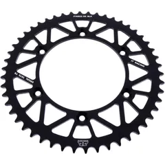 Alu - Kettenrad 50Z Teilung 520 schwarz JT Innendurchmesser 136 Lochkreis 156 passend für: Husqvarna TE, WR, SM, CR
