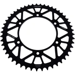 Alu-Kettenrad 49Z Teilung 520 schwarz für Motorräder
