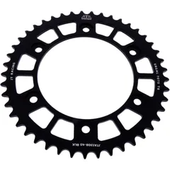 Alu - Kettenrad 45Z Teilung 520 schwarz JT Innendurchmesser 134 Lochkreis 160 passend für: Honda CBR, VTR