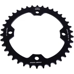 Alu - Kettenrad 38Z Teilung 520 schwarz Innendurchmesser 125 Lochkreis 145 passend für: Yamaha YFM, YFZ