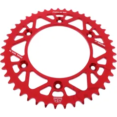 Alu - Kettenrad 45Z Teilung 520 rot JT Innendurchmesser 125 Lochkreis 153 passend für: Honda CRF, CR, XR