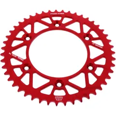 Alu - Kettenrad 47Z Teilung 520 rot JT Innendurchmesser 125 Lochkreis 153 passend für: Honda CRF, CR, XR