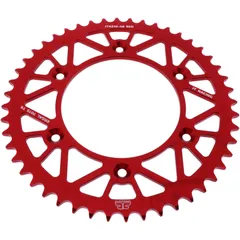 Alu - Kettenrad 48Z Teilung 520 rot JT Innendurchmesser 125 Lochkreis 153 passend für: Honda CRF, CR, XR