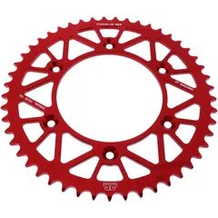 Alu - Kettenrad 49Z Teilung 520 rot JT Innendurchmesser 125 Lochkreis 153 passend für: Honda CRF, CR, XR