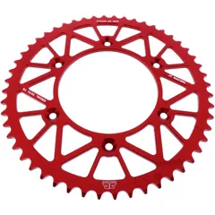 Alu - Kettenrad 52Z Teilung 520 rot JT Innendurchmesser 125 Lochkreis 153 passend für: Honda CRF, CR, XR