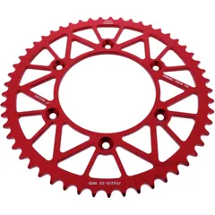 Alu - Kettenrad 53Z Teilung 520 rot JT Innendurchmesser 125 Lochkreis 153 passend für: Honda CRF, CR, XR