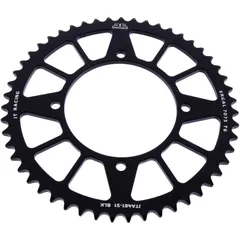 Alu - Kettenrad 51Z Teilung 420 schwarz JT Innendurchmesser 100 Lochkreis 116 passend für: Kawasaki KX