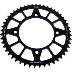 Alu - Kettenrad 49Z Teilung 428 schwarz Innendurchmesser 100 Lochkreis 120 passend für: Suzuki RM